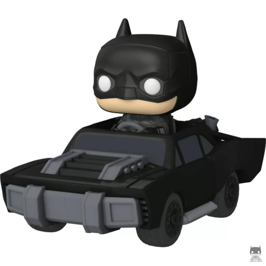 Batman in Batmobile Funko Pop! figure (The Batman)