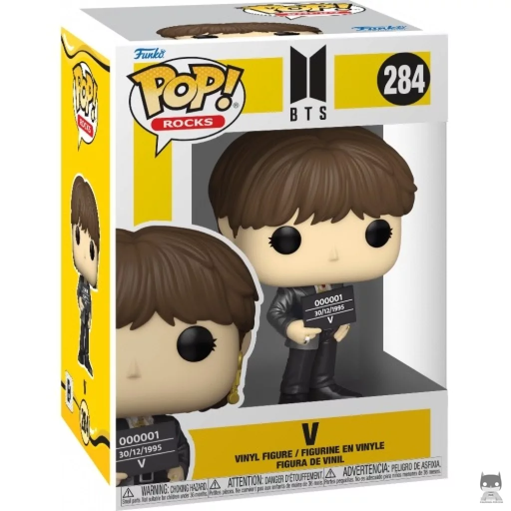 V (Butter) Funko Pop! figure in its box