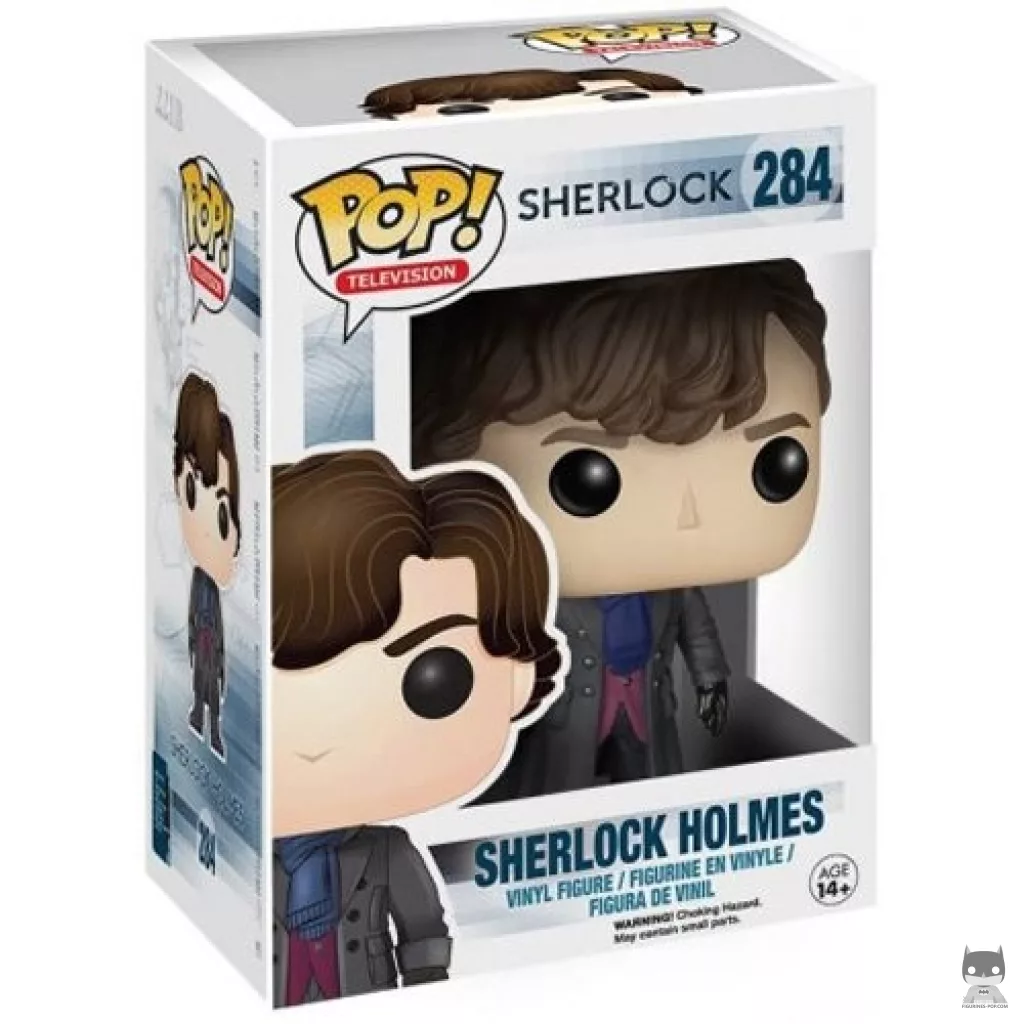 Sherlock Holmes Funko Pop! figure in its box