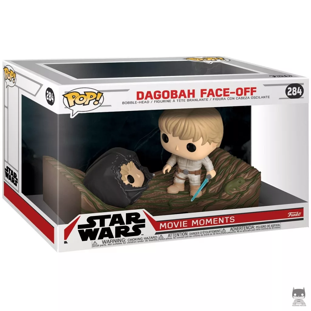 Dagobah Face-Off Funko Pop! figure in its box