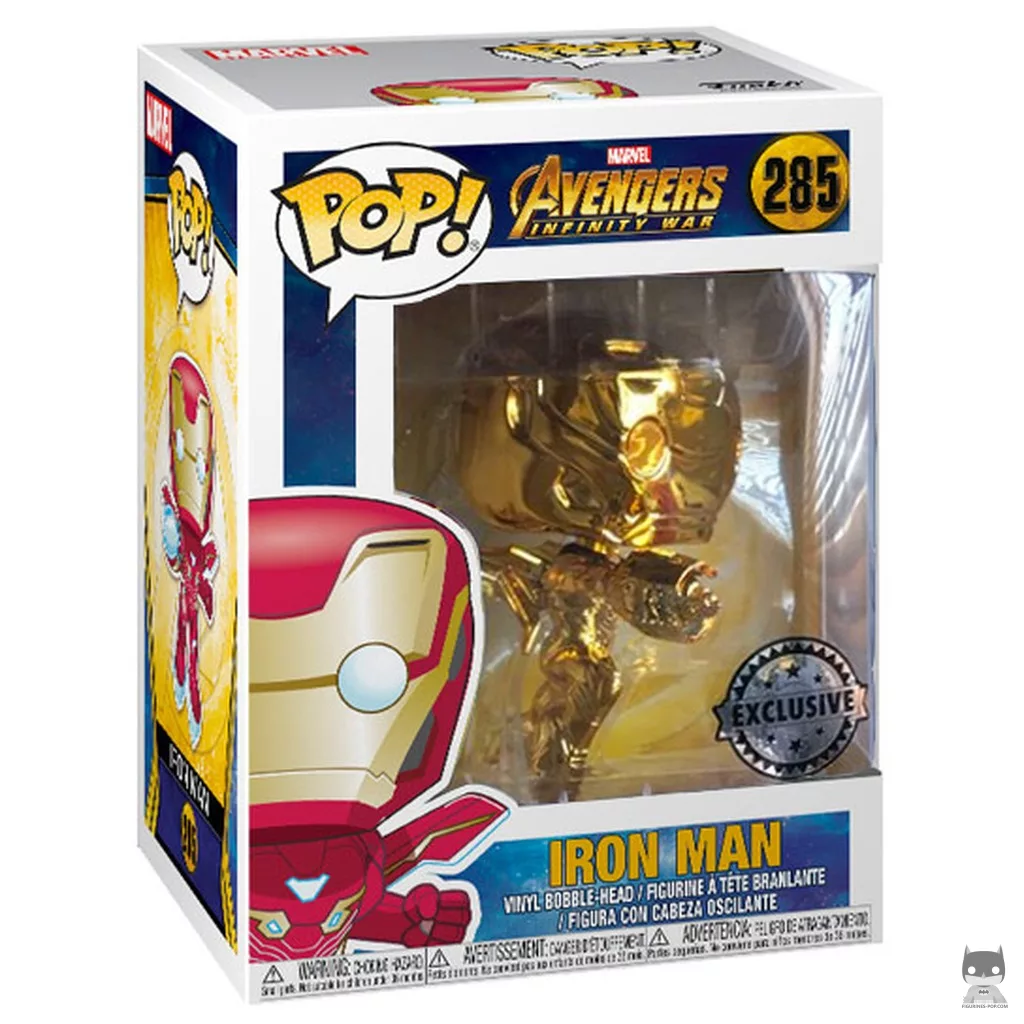 Iron Man Funko Pop! figure in its box