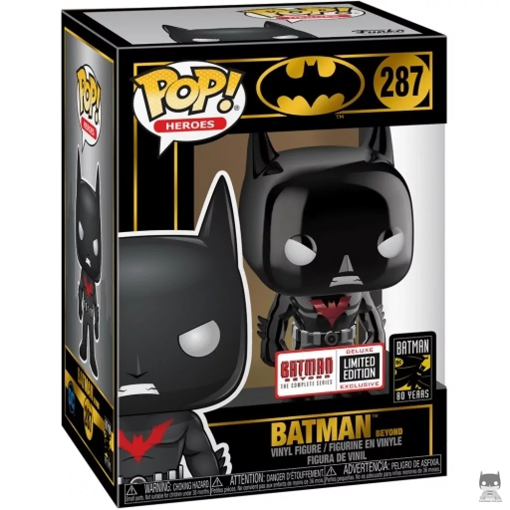 Batman Beyond (Chrome) Funko Pop! figure in its box
