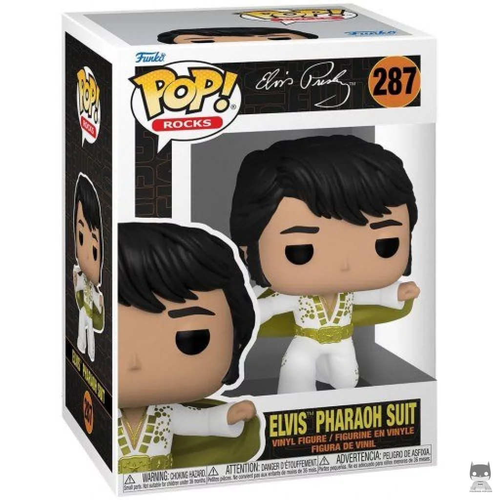 Elvis Pharaoh Suit Funko Pop! figure in its box