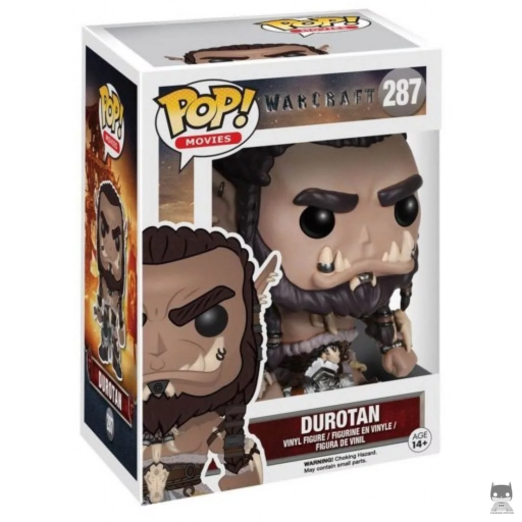 Durotan Funko Pop! figure in its box