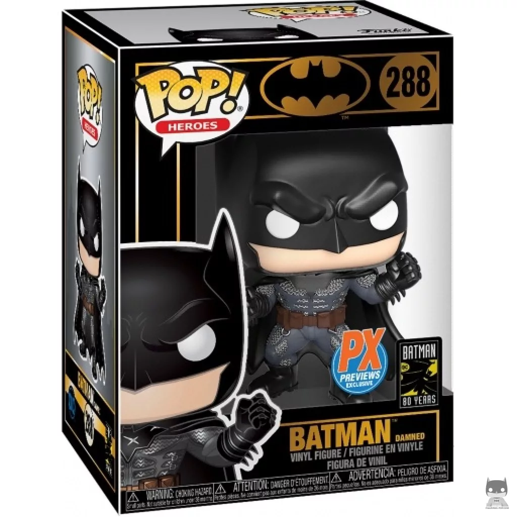 Batman Damned Funko Pop! figure in its box