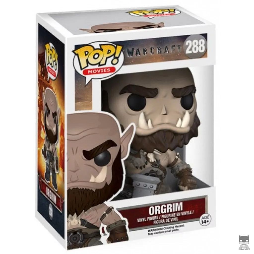 Orgrim Funko Pop! figure in its box