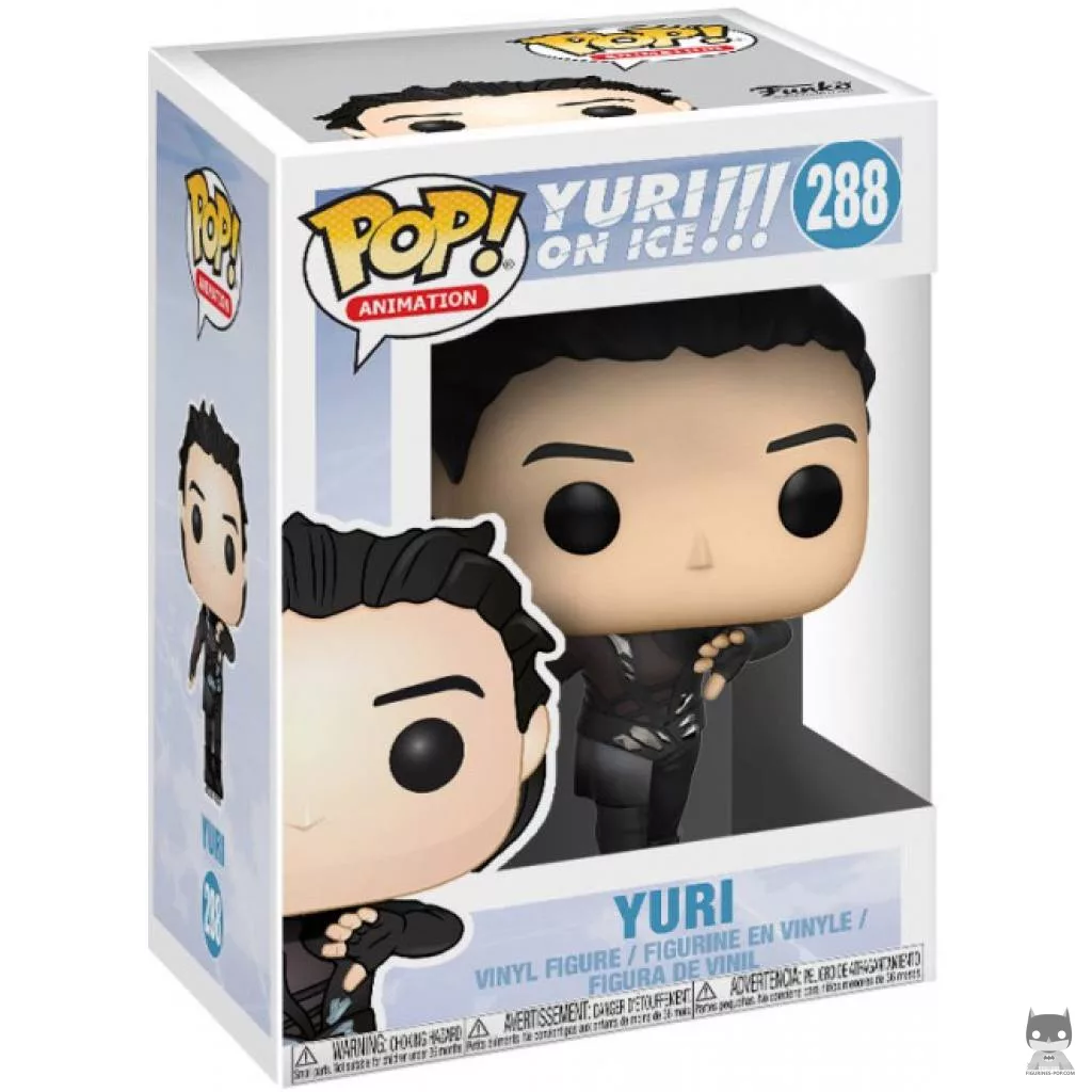 Yuri Katsuki with Skates Funko Pop! figure in its box