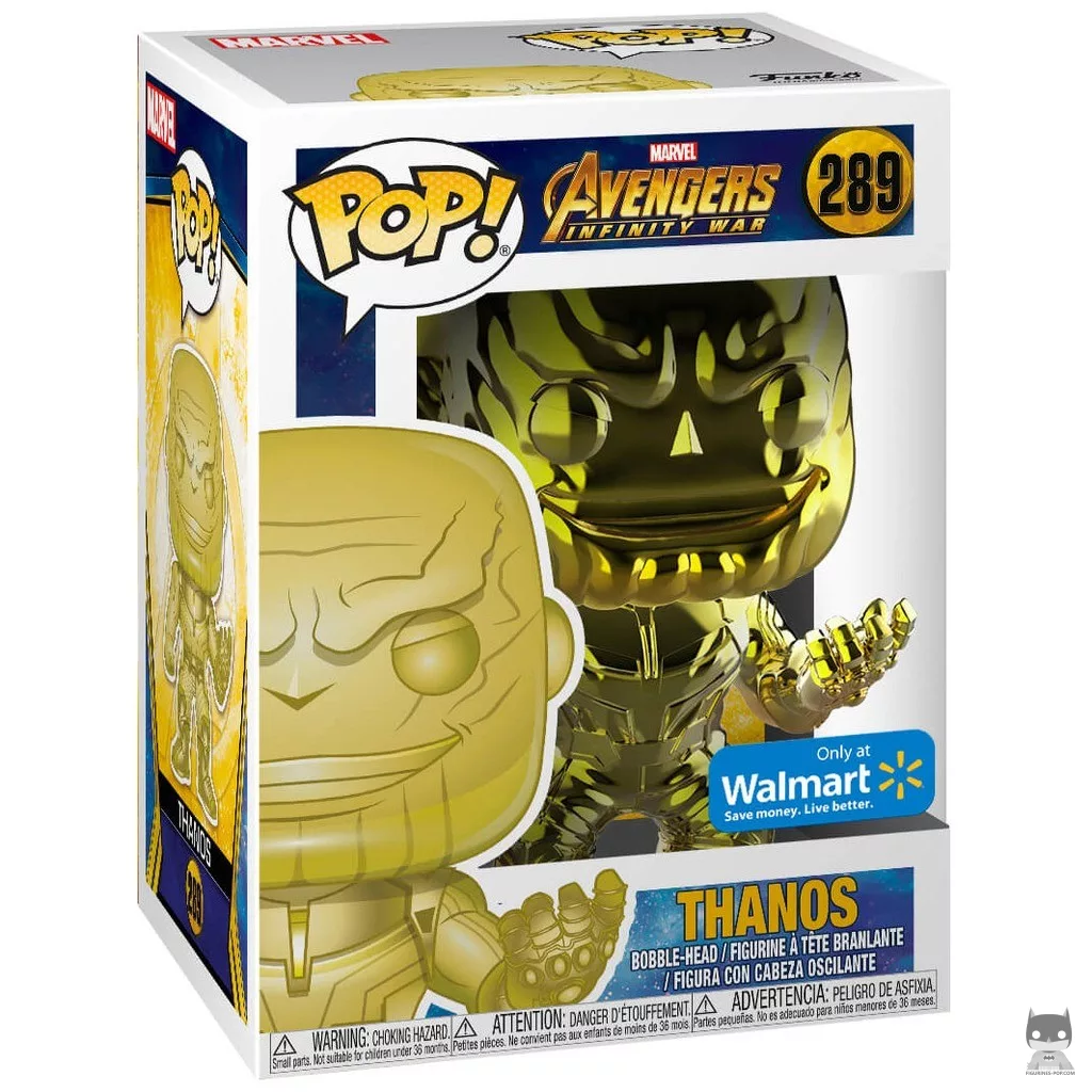 Thanos Funko Pop! figure in its box