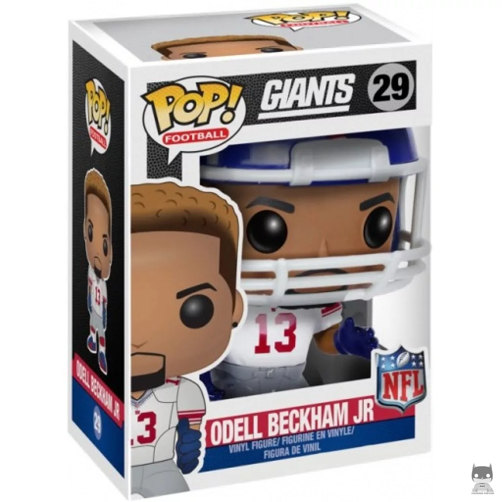 Odell Beckham Jr Funko Pop! figure in its box