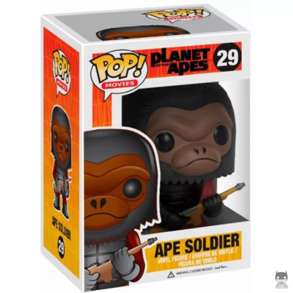 Ape Soldier Funko Pop! figure in its box
