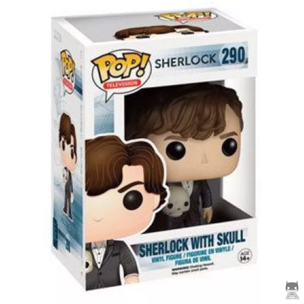 Sherlock Holmes (with Skull) Funko Pop! figure in its box