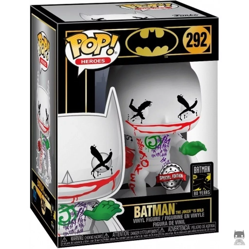 Batman (The Joker is Wild) Funko Pop! figure in its box