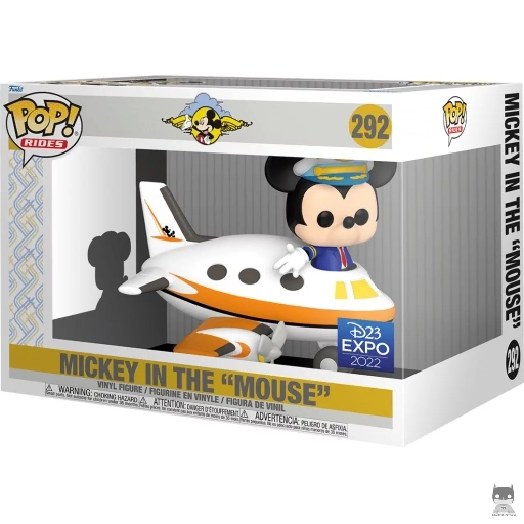 Mickey in the "Mouse" Funko Pop! figure in its box