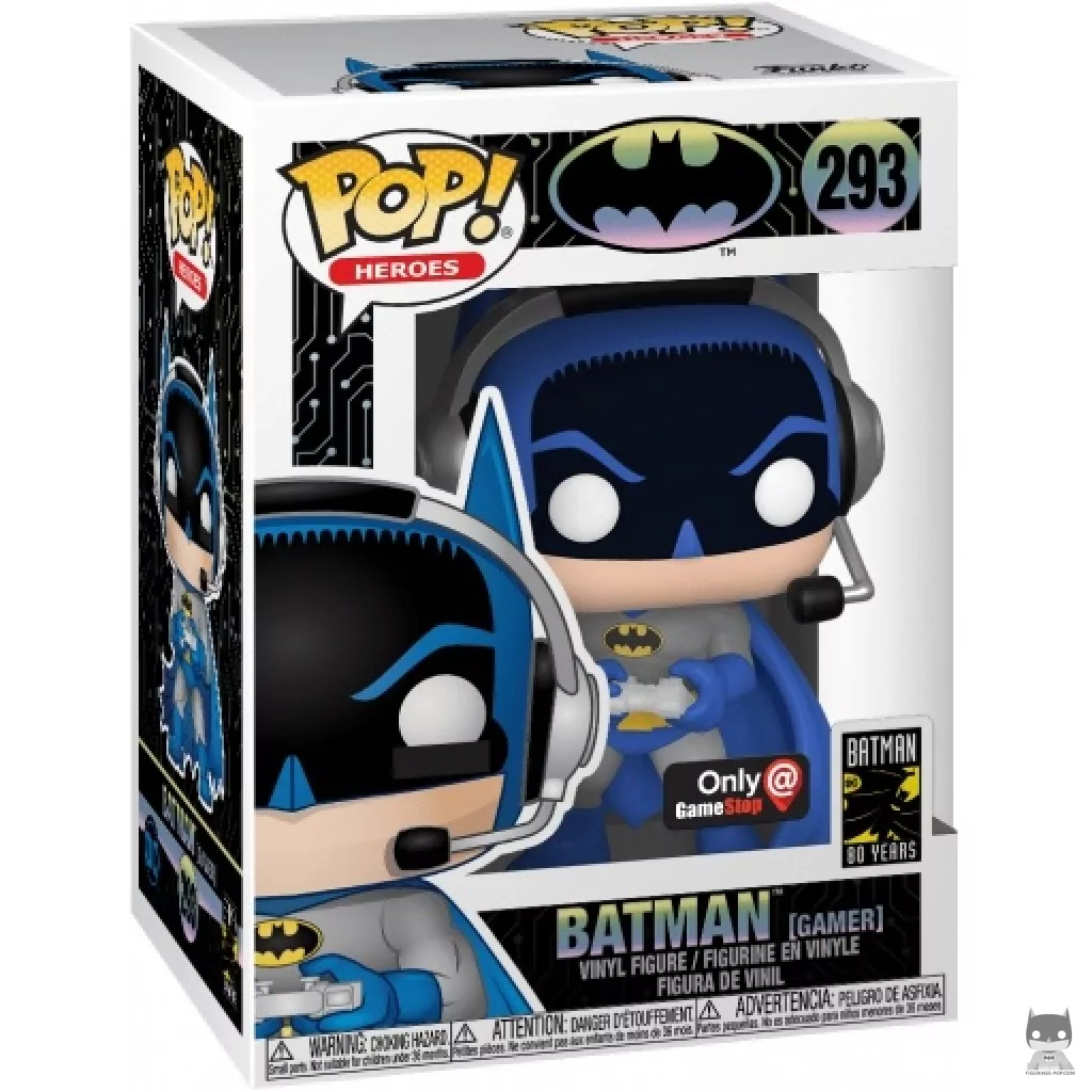 Batman Gamer Funko Pop! figure in its box