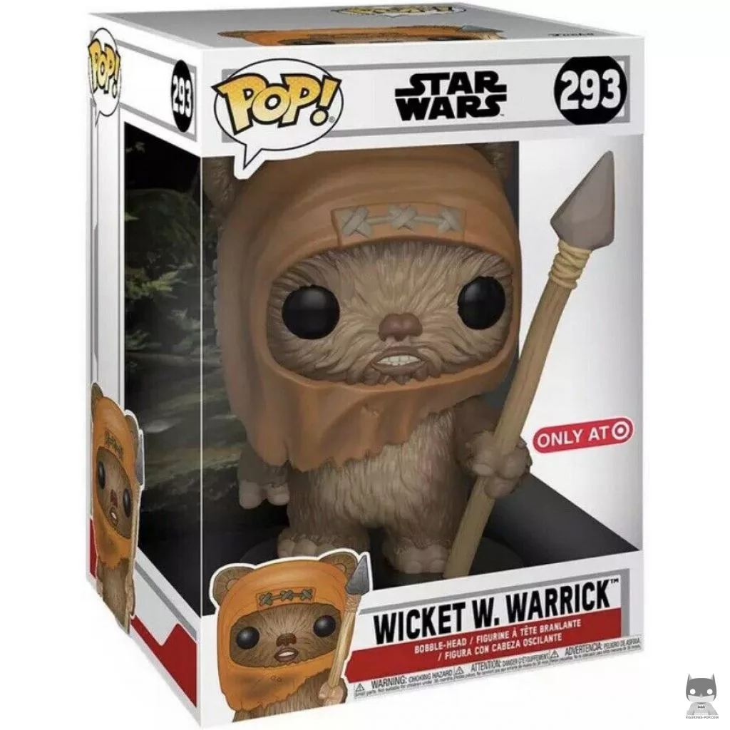 Wicket W. Warrick (Supersized) Funko Pop! figure in its box