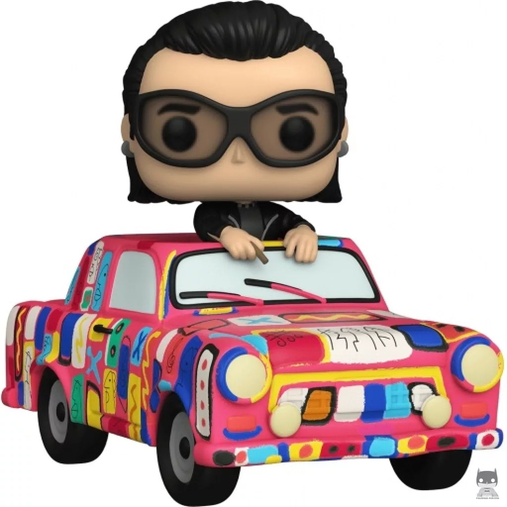 Bono with Achtung Baby Car Funko Pop! figure (U2 ZooTv)