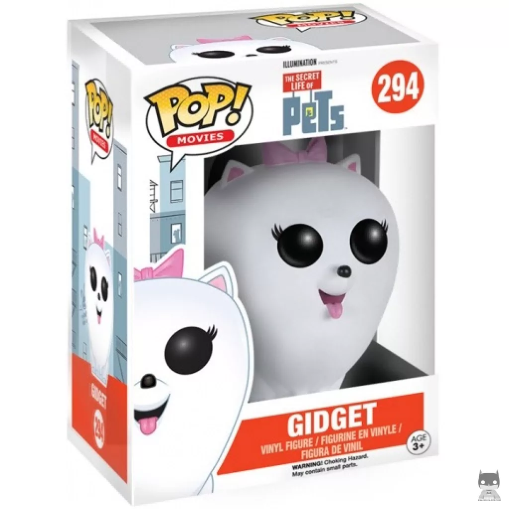 Gidget Funko Pop! figure in its box