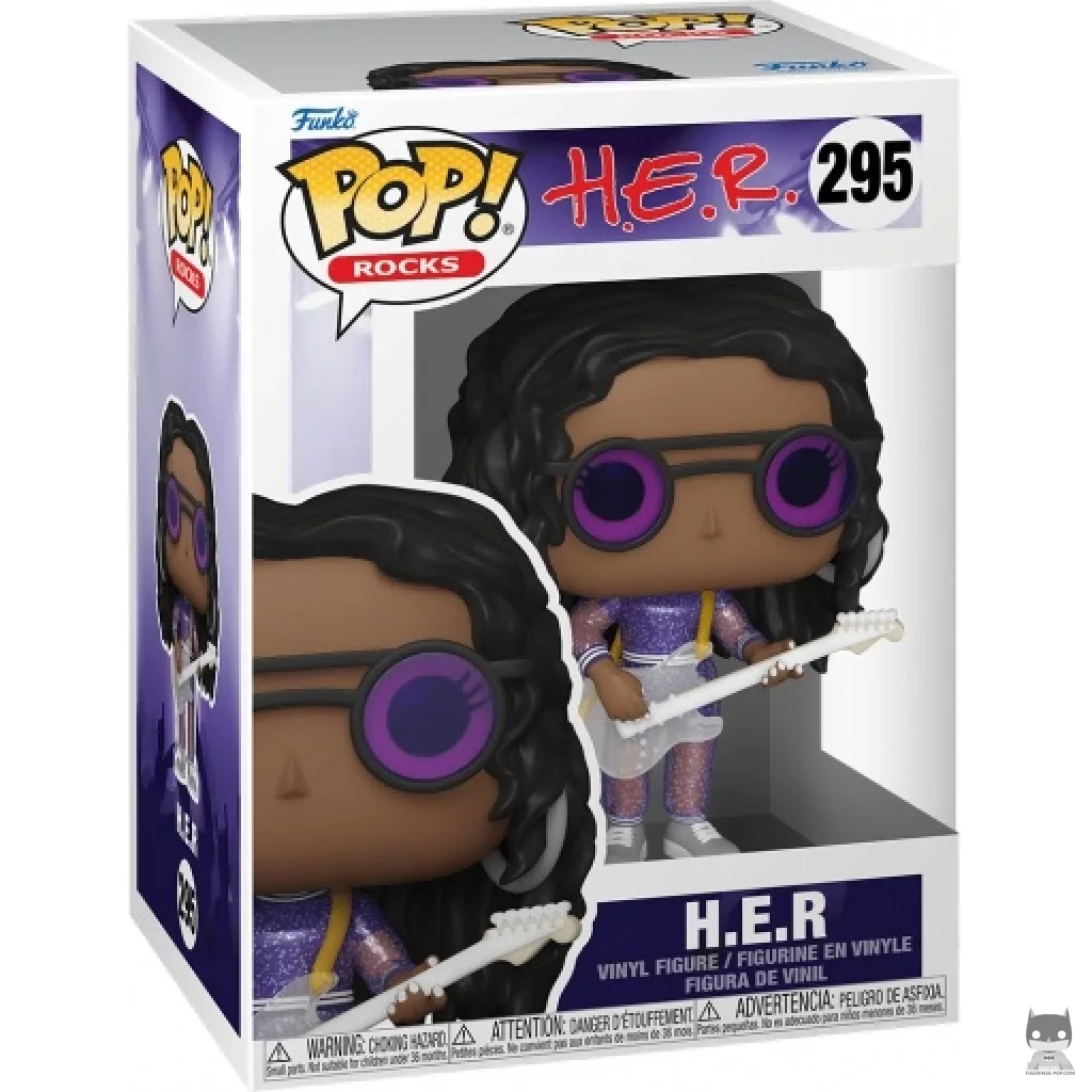 H.E.R Funko Pop! figure in its box