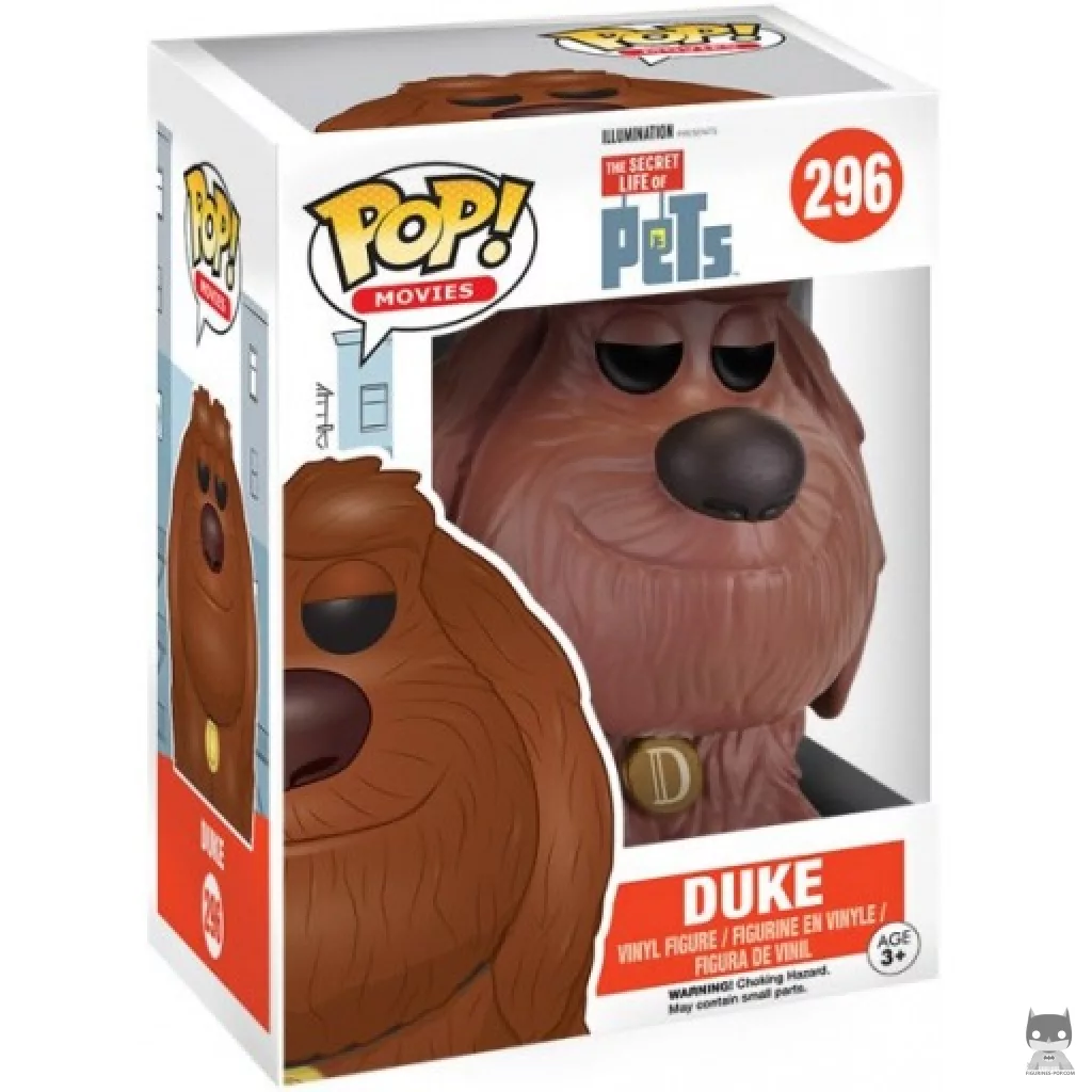 Duke Funko Pop! figure in its box