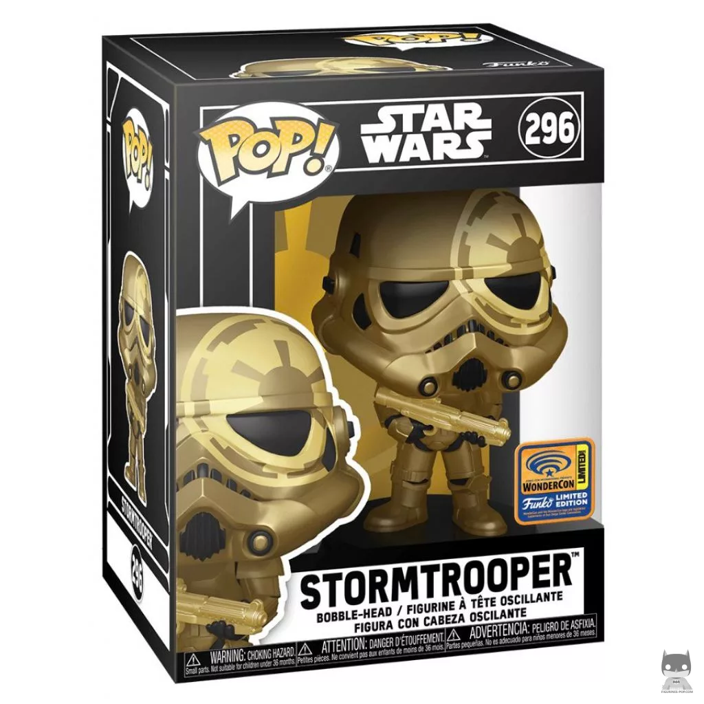 Stormtrooper Funko Pop! figure in its box