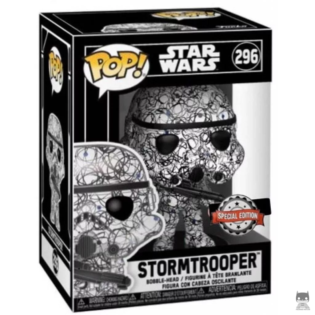 Stormtrooper Funko Pop! figure in its box