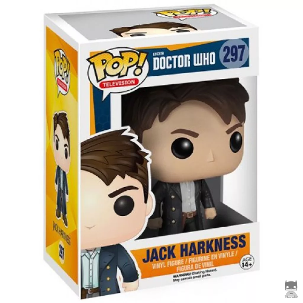 Jack Harkness Funko Pop! figure in its box