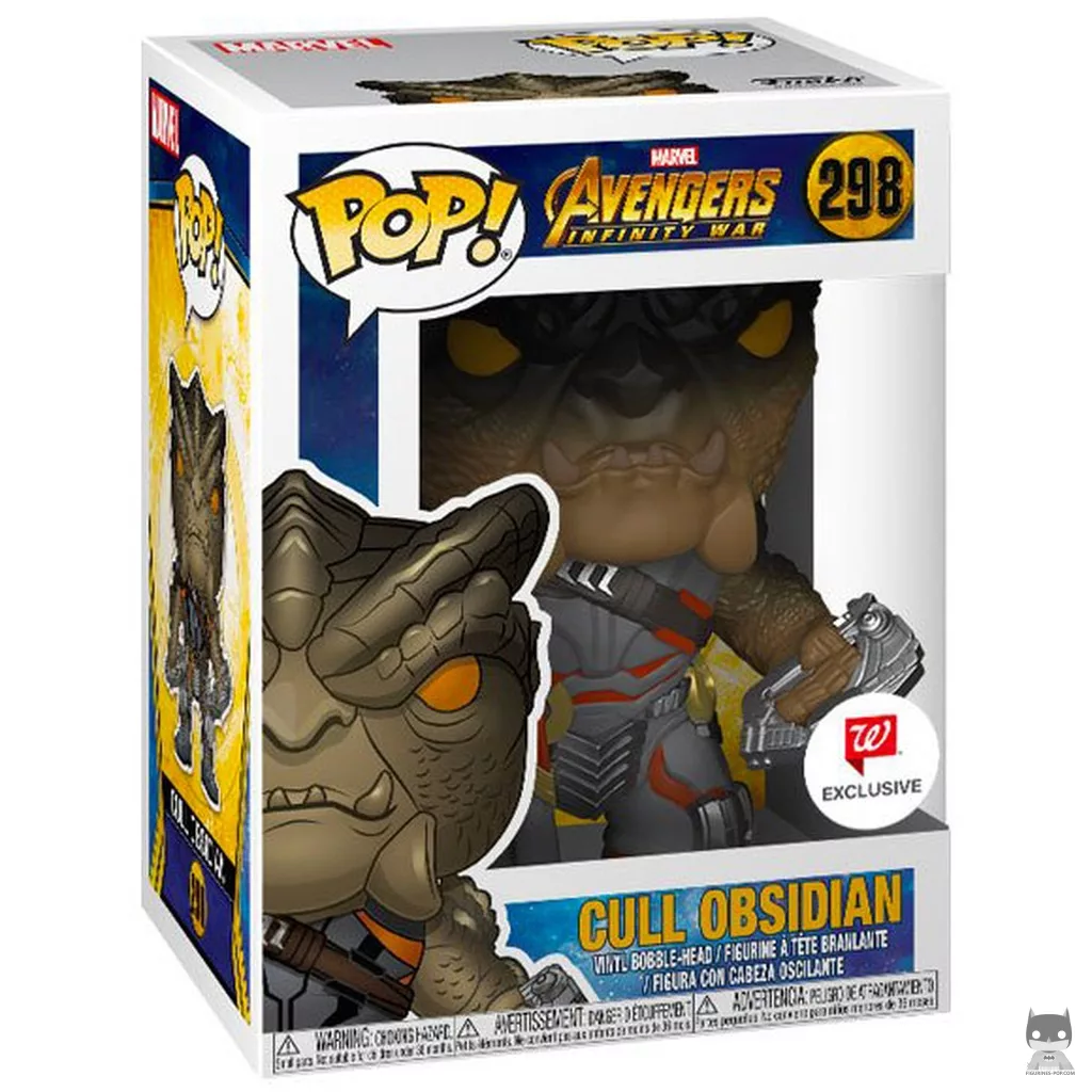 Cull Obsidian Funko Pop! figure in its box