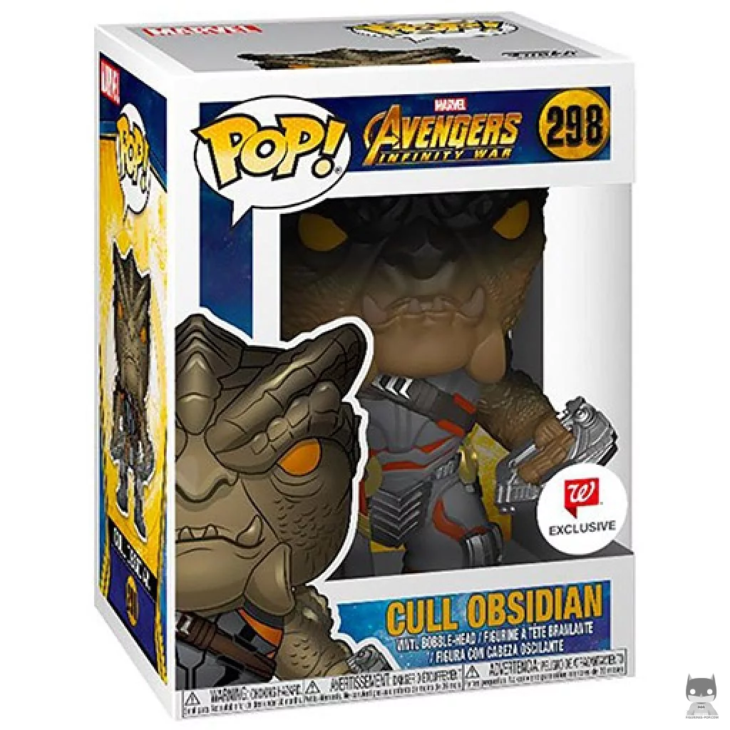 Cull Obsidian Funko Pop! figure in its box