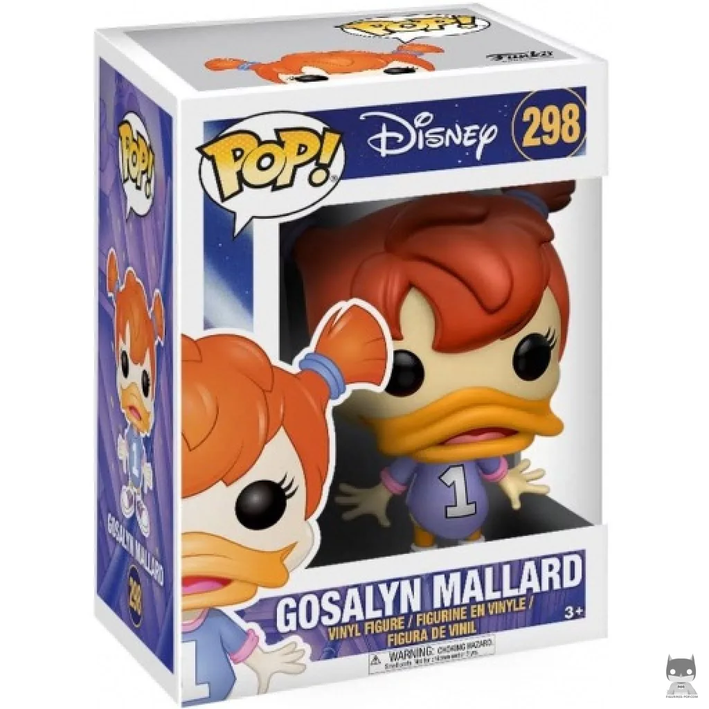Gosalyn Mallard Funko Pop! figure in its box