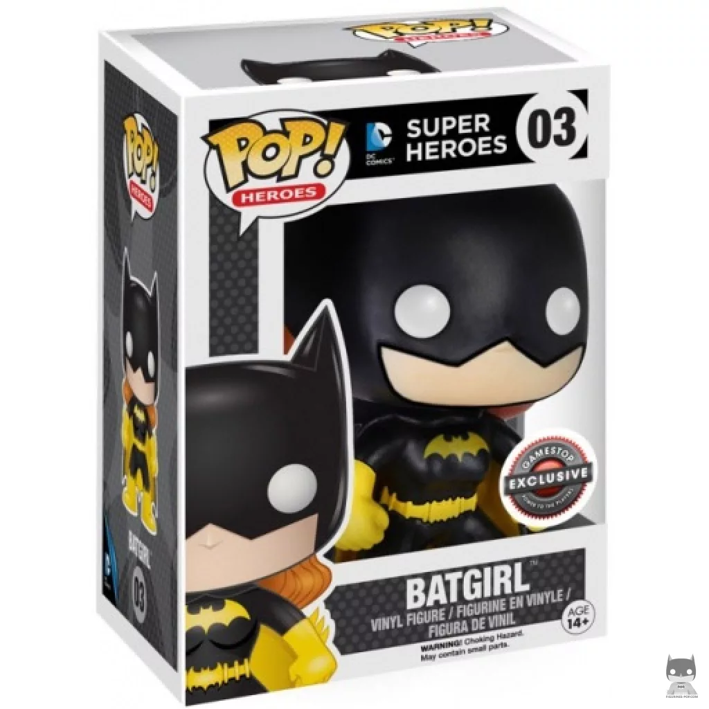 Batgirl (Gold) Funko Pop! figure in its box