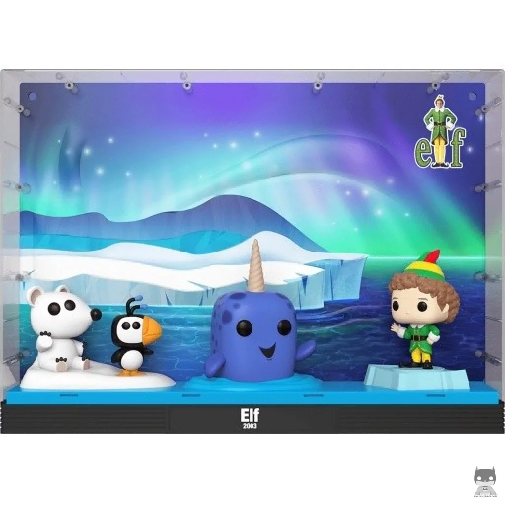 Arctic Puffin, Polar Bear Cub, Mr. Narwhal & Buddy Elf Funko Pop! figure (Elf)
