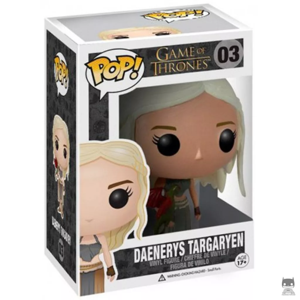 Daenerys Targaryen Funko Pop! figure in its box