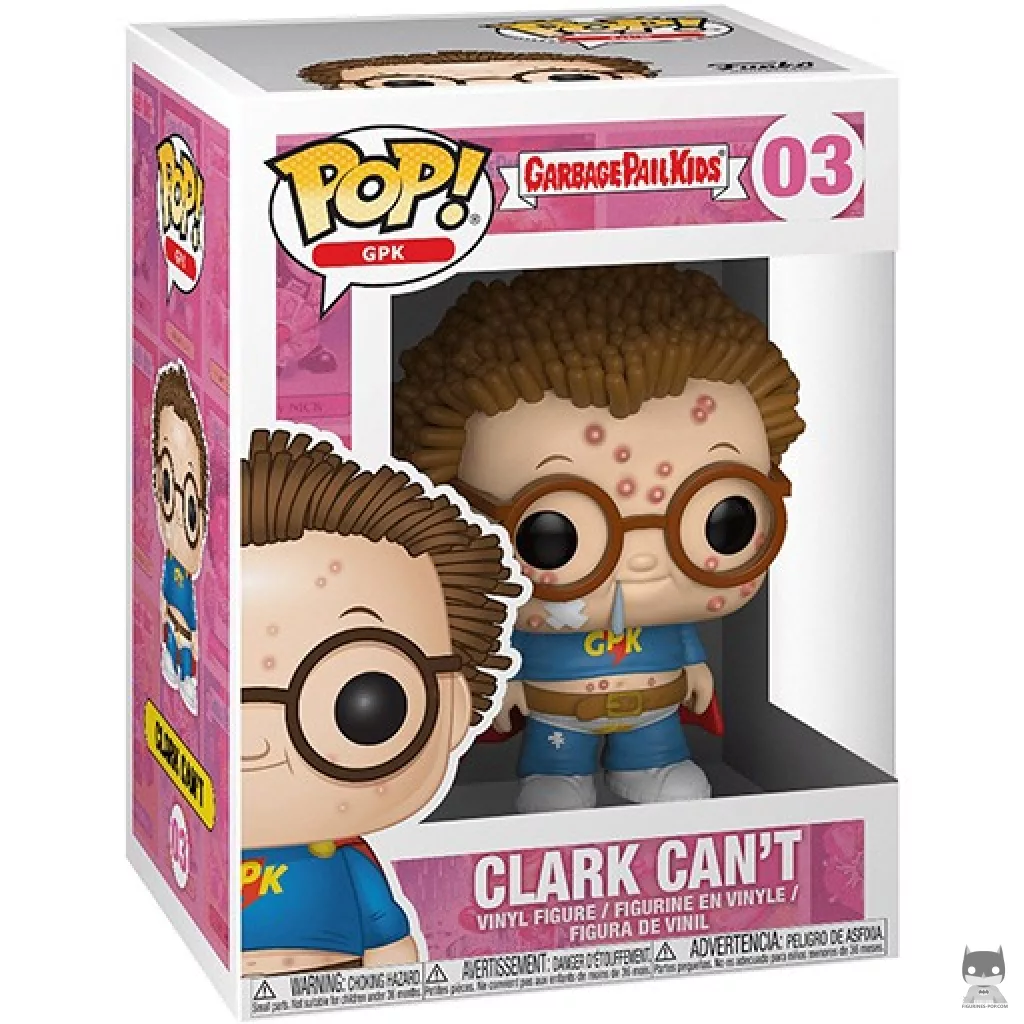 Clark Can't Funko Pop! figure in its box