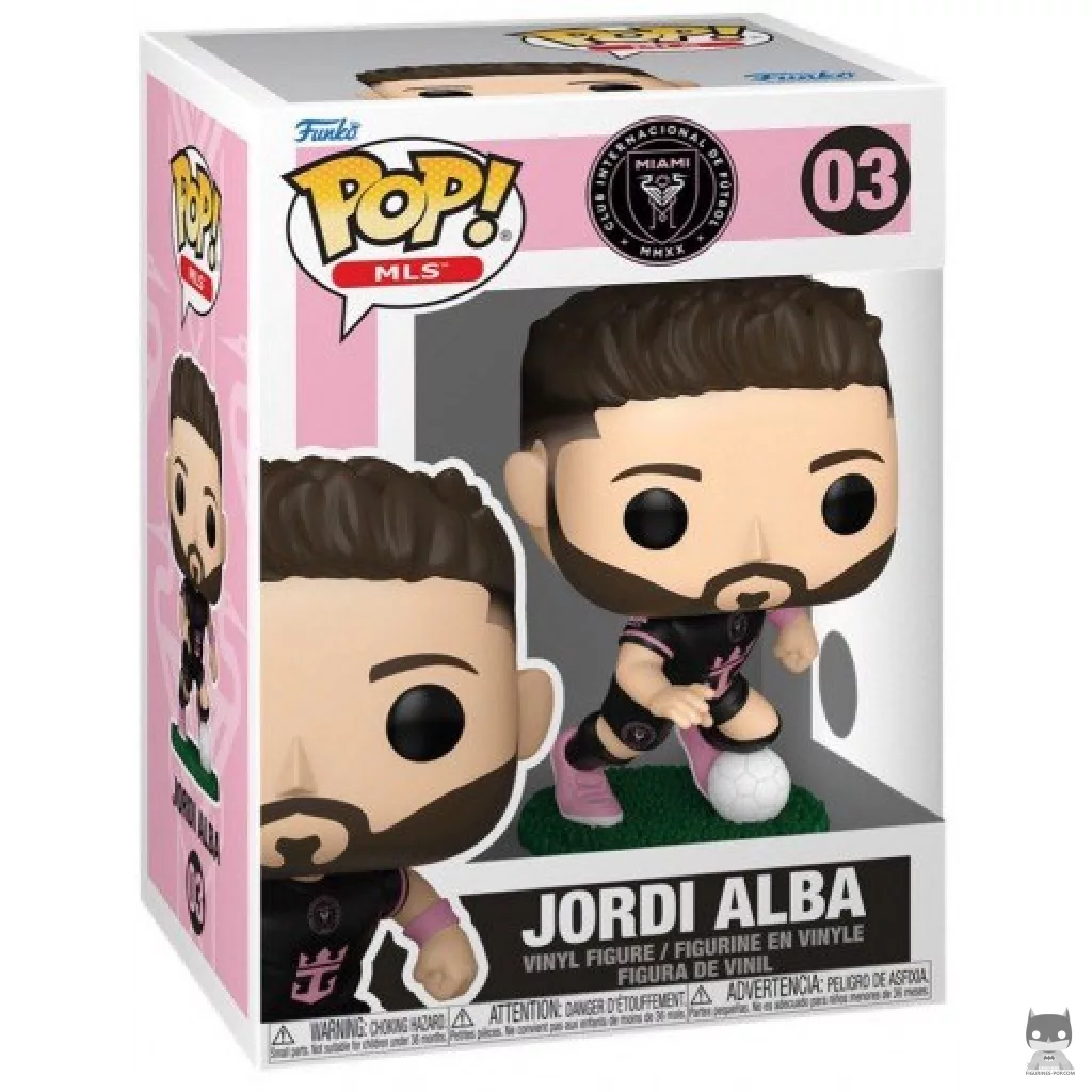 Jordi Alba (Major League Soccer (USA Football League)) Funko Pop! figure in its box