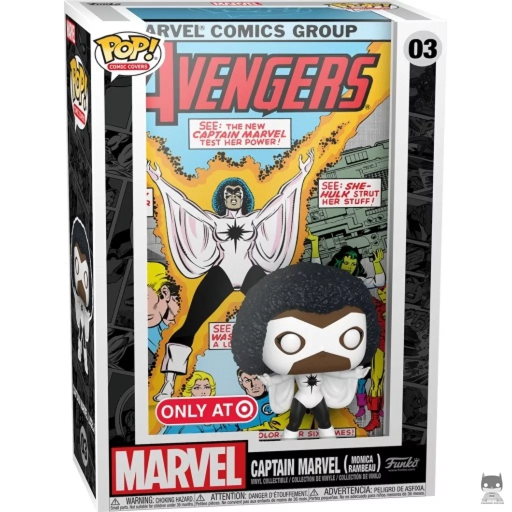 Captain Marvel (Monica Rambeau) Funko Pop! figure in its box