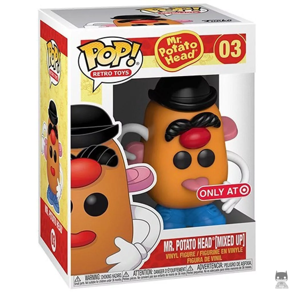 Mr. Potato Head (Mixed Face) Funko Pop! figure in its box