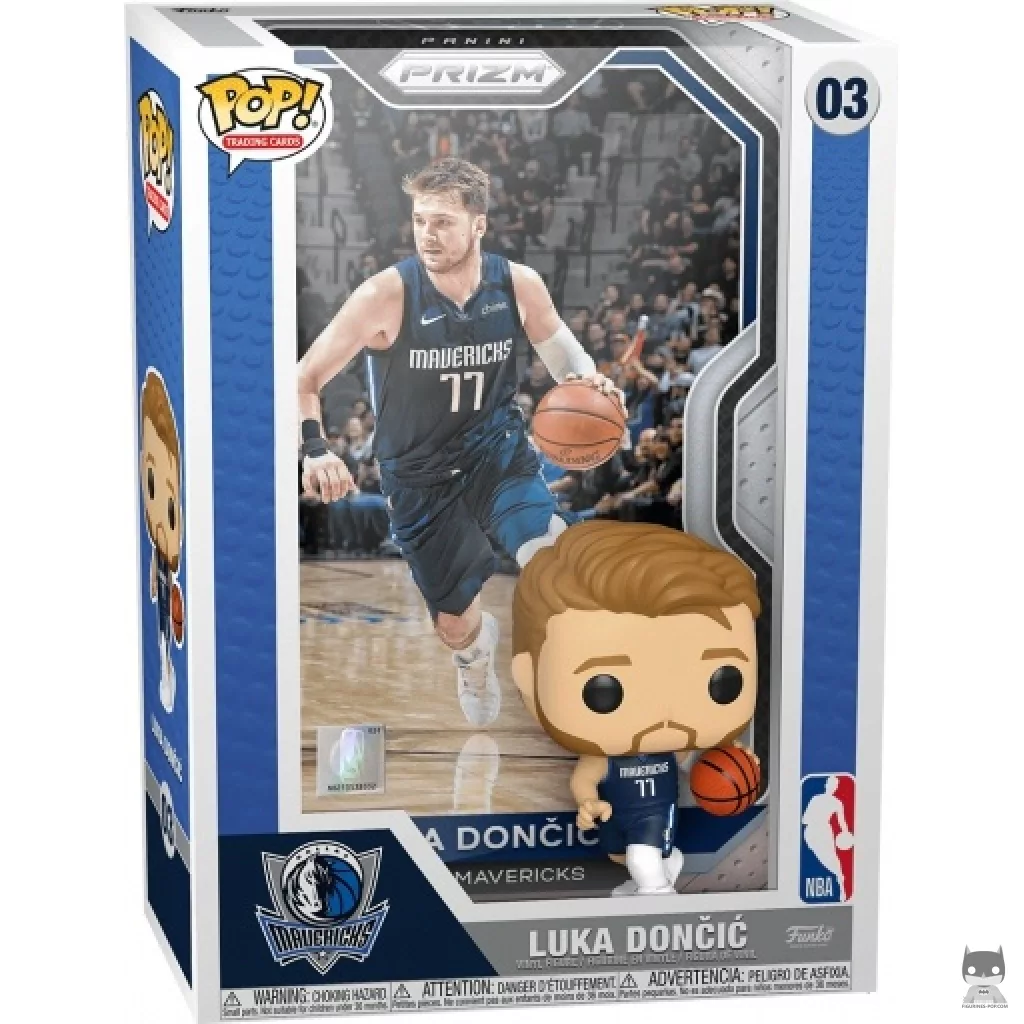 Luka Doncic Funko Pop! figure in its box