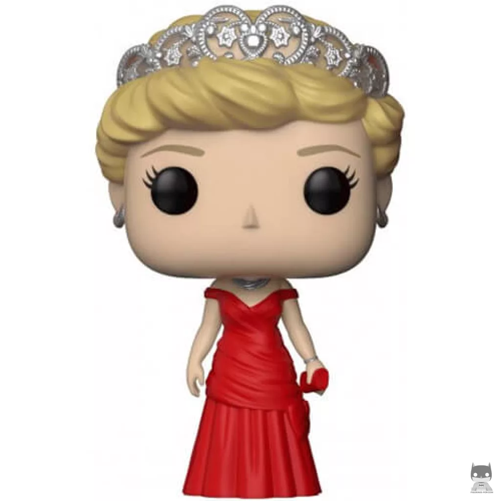 Princess Diana in red dress (Chase) Funko Pop! figure (The Royal Family)
