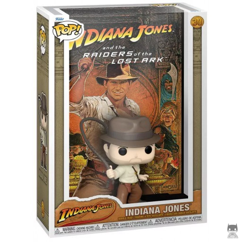 Indiana Jones Funko Pop! figure in its box