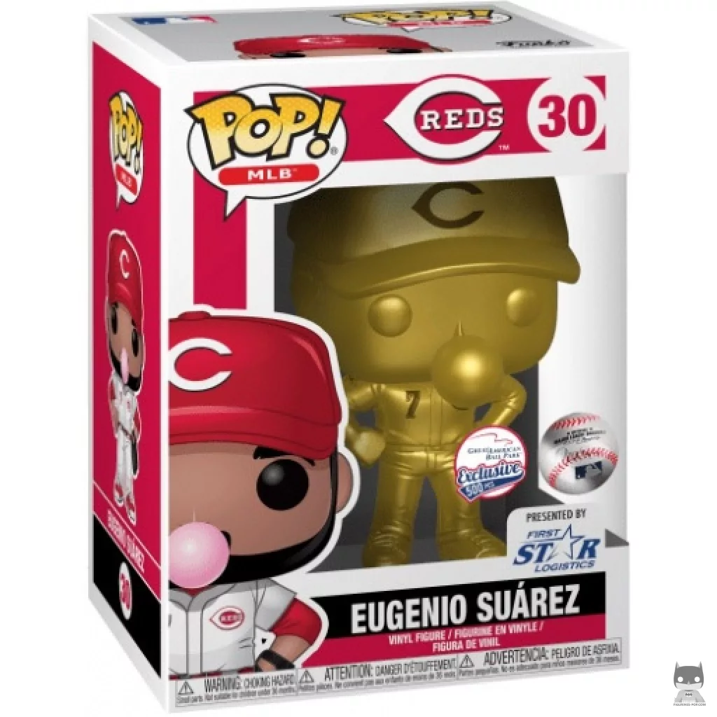 Eugenio Suarez (Gold) Funko Pop! figure in its box