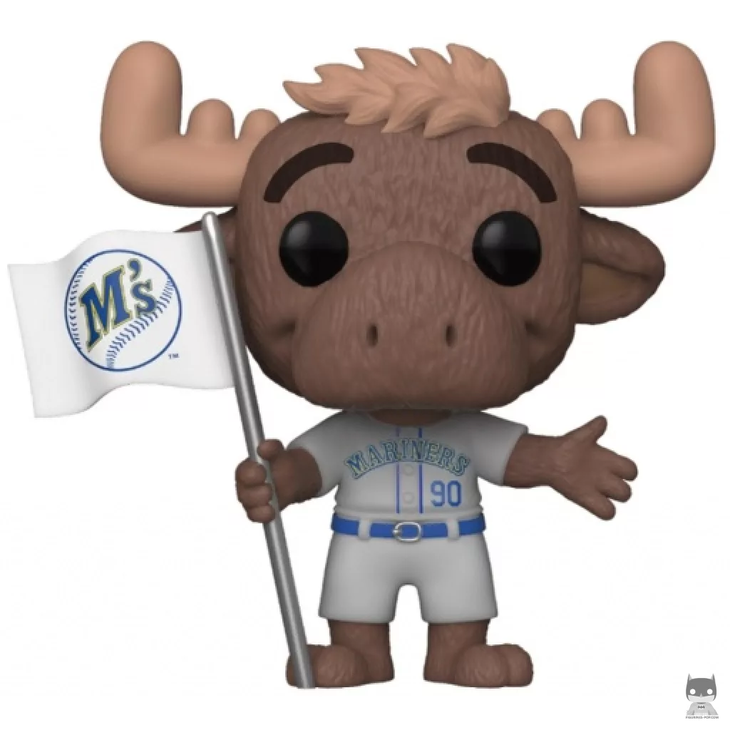 Mariner Moose with Grey Jersey Funko Pop! figure (MLB)