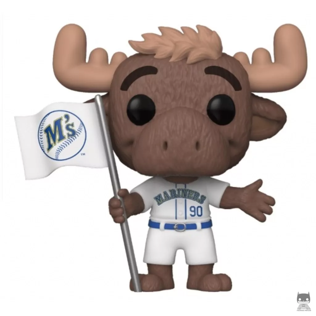 Mariner Moose with White Jersey Funko Pop! figure (MLB)