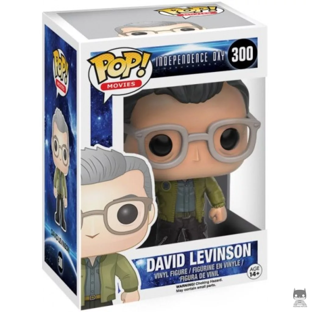David Levinson Funko Pop! figure in its box