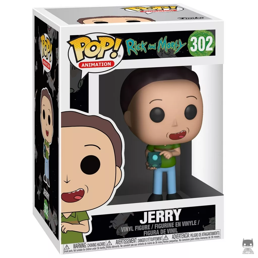 Jerry Smith Funko Pop! figure in its box