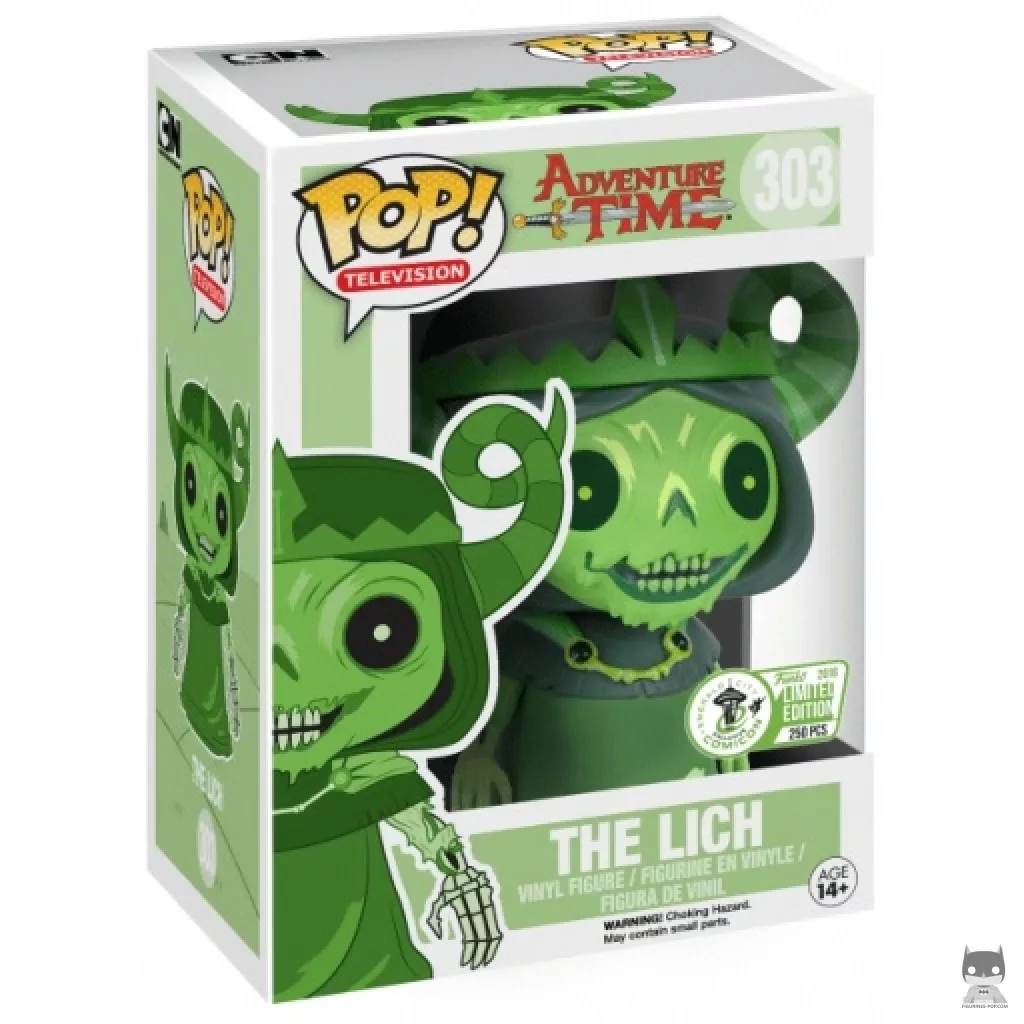 The Lich (Green) Funko Pop! figure in its box