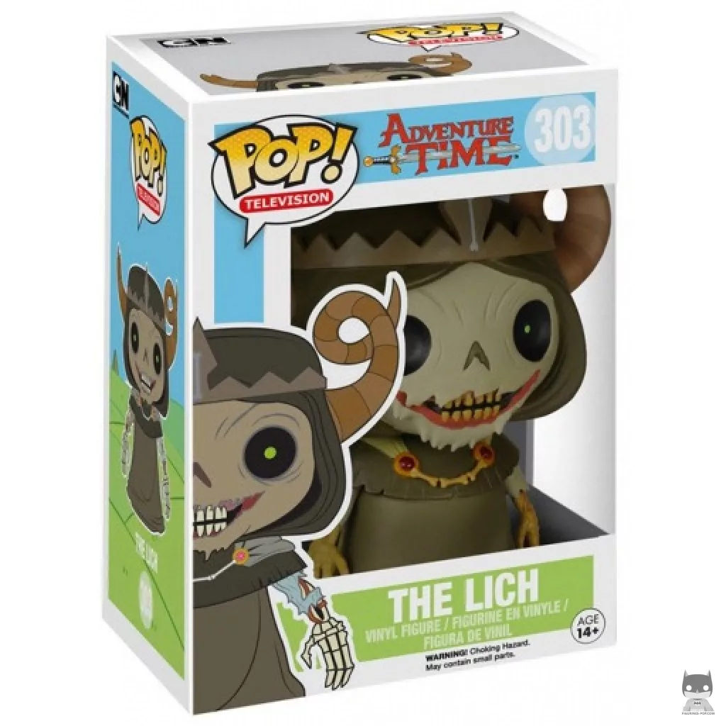 The Lich Funko Pop! figure in its box