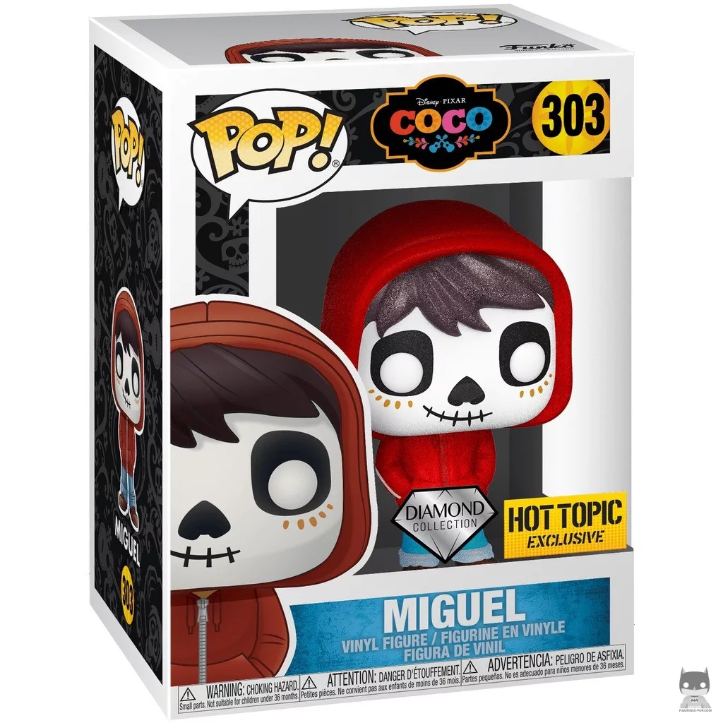 Miguel Rivera (Diamond Glitter) Funko Pop! figure in its box