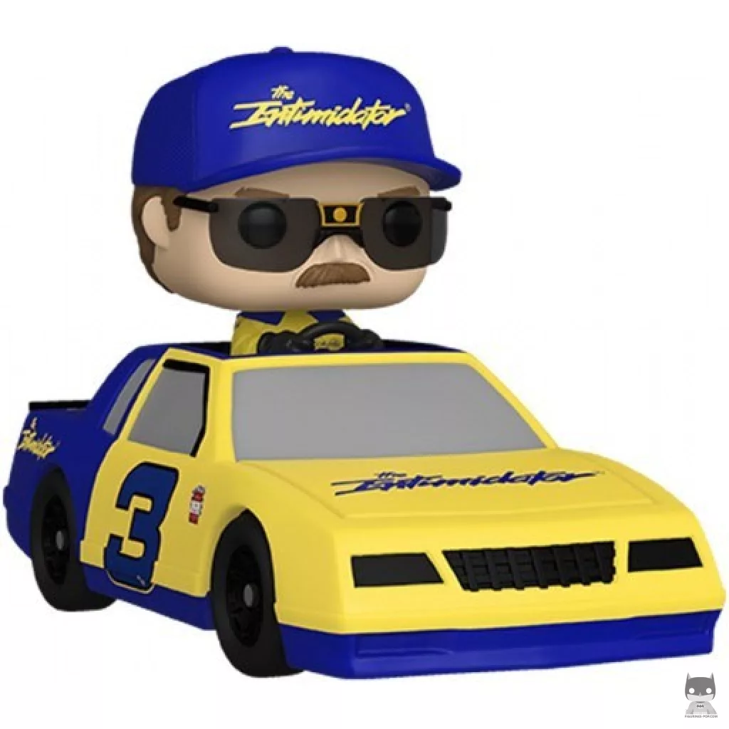 Dale Earnhardt with car Funko Pop! figure (NASCAR)