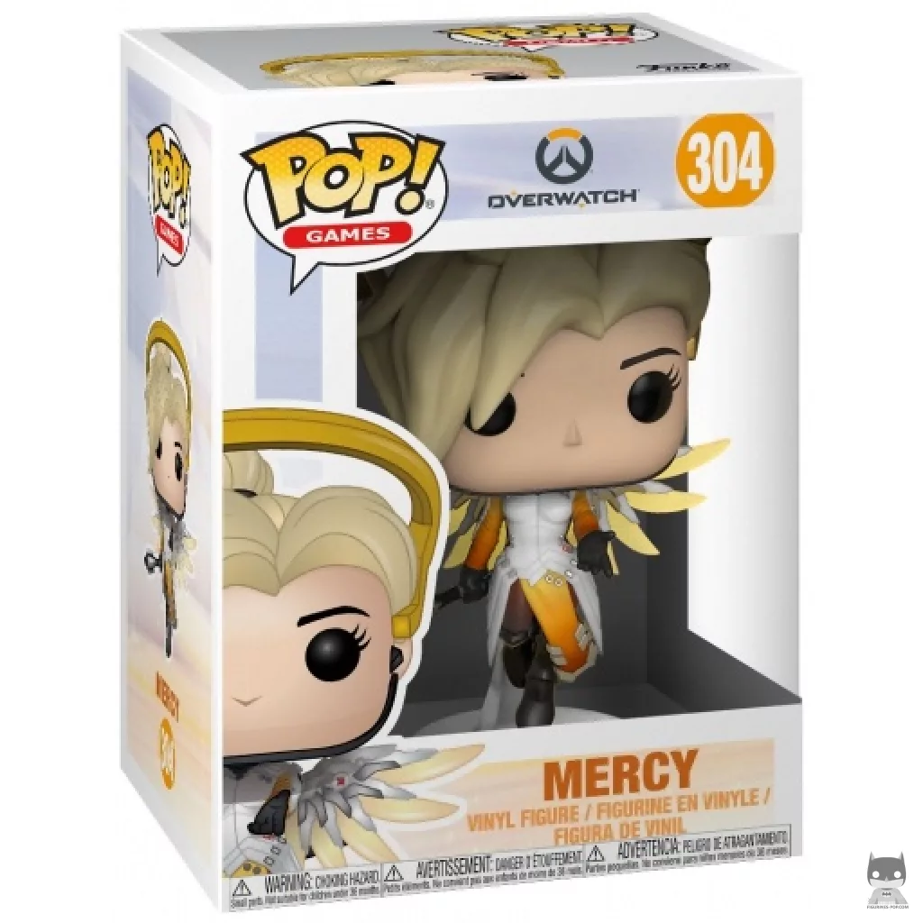 Mercy Funko Pop! figure in its box