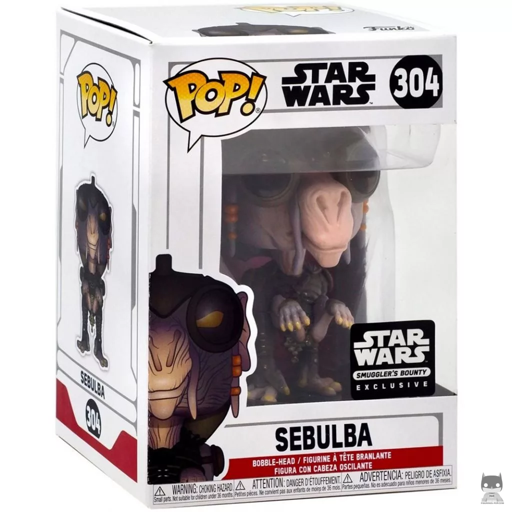 Sebulba Funko Pop! figure in its box